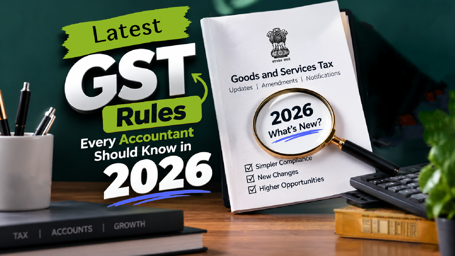 Latest GST Rules Every Accountant Should Know in 2026