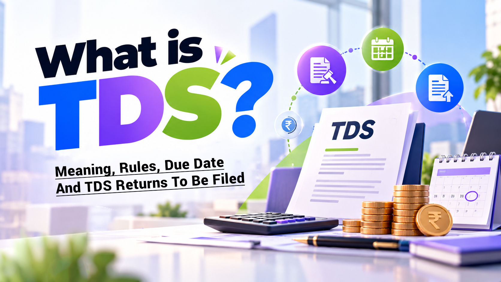 What is TDS? Meaning, Rules, Due Date and TDS Returns to be Filed